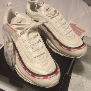 undefeated air max 97s OG White